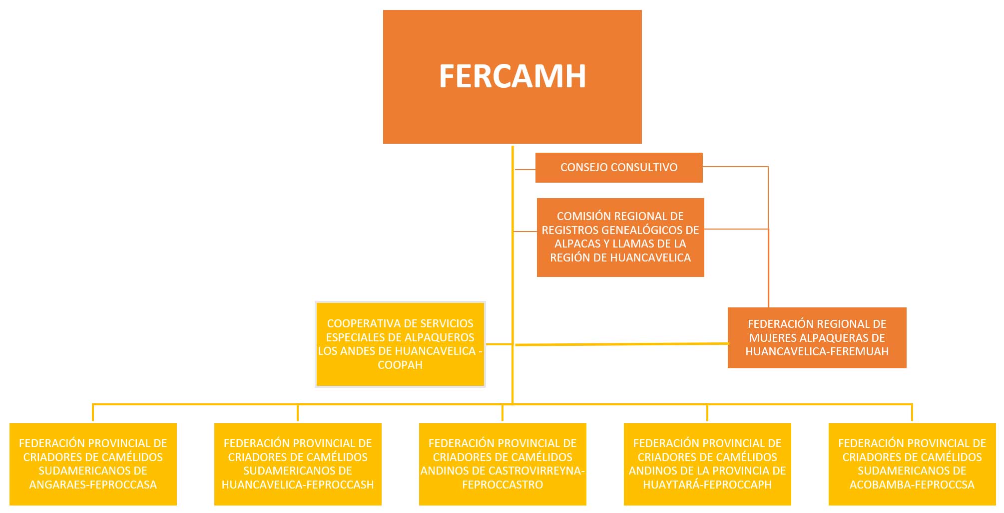 FERCAMH Organigrama